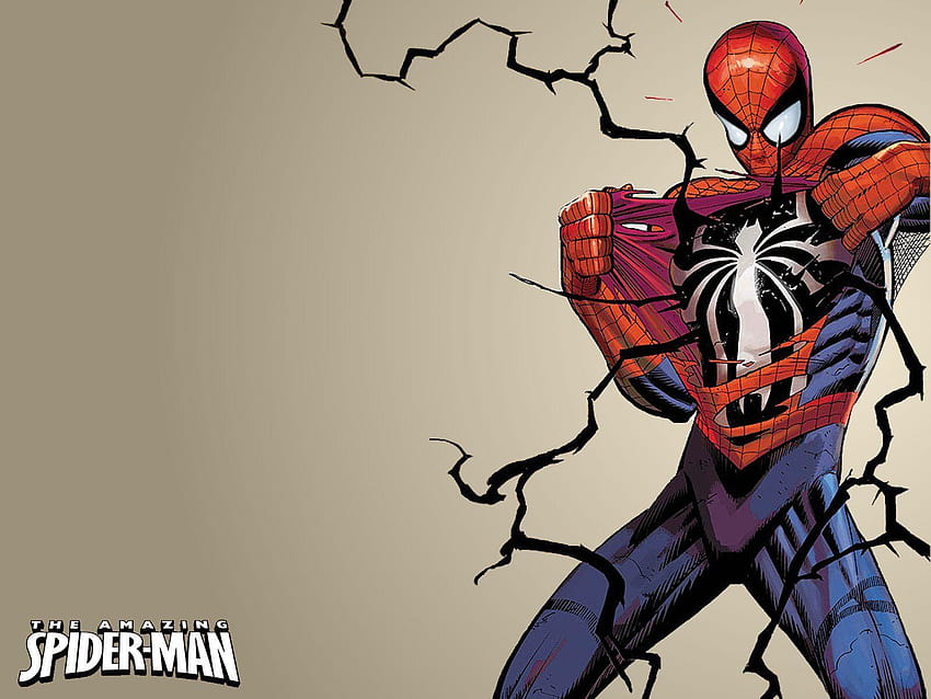 Spidey tearing off suit, spider man turn off the dark HD wallpaper