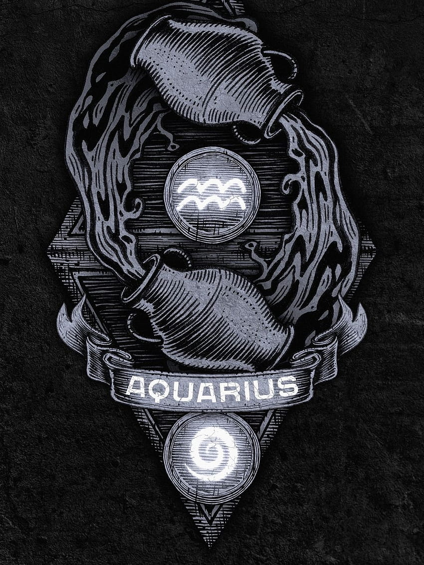 about in Zodiac Signs, aquarius sign HD phone wallpaper