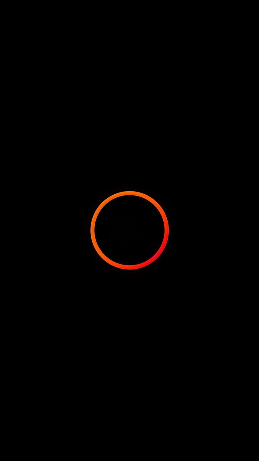 7 Meraviglioso minimalista Black Orange Android, Android arancione Sfondo del telefono HD