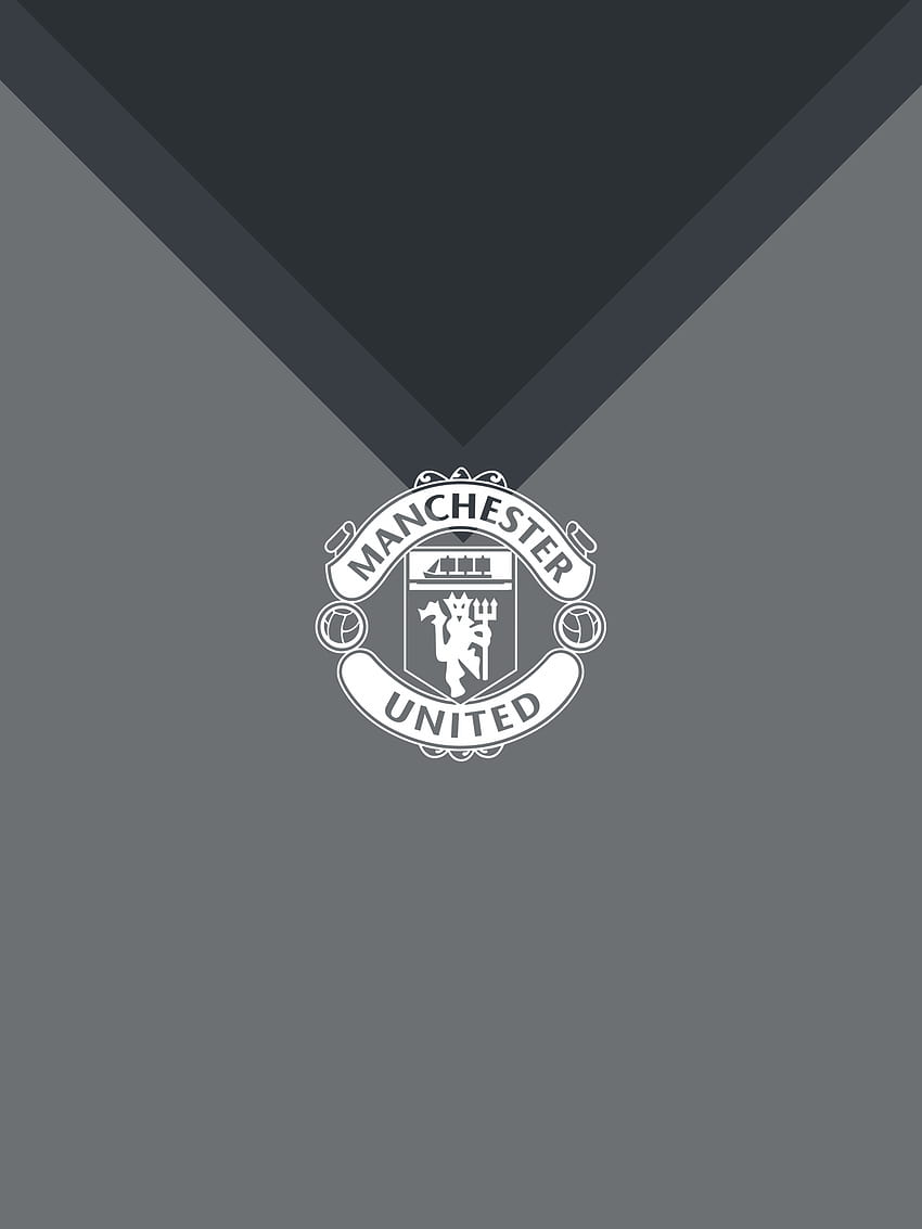 Manchester United Iphone, manchester united black HD phone wallpaper