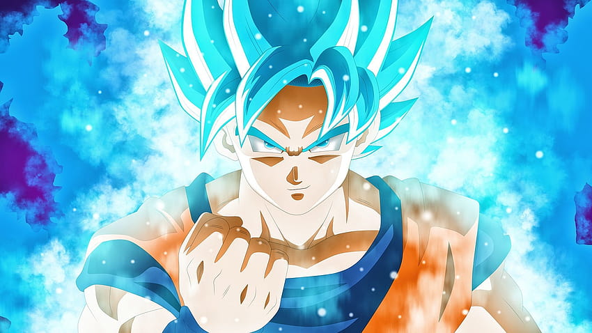 Goku, Super Saiyan Blue, Dragon Ball Super Anime, Anime, 1920x1080 ...