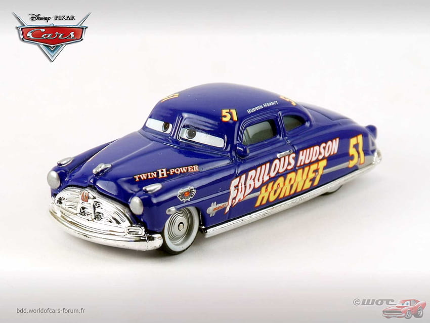 World of Cars : présentation du personnage Doc Hudson, fabulous hudson hornet HD wallpaper