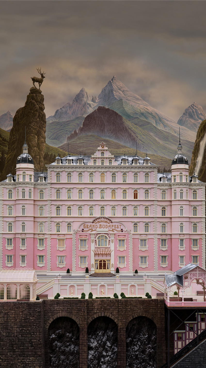 Wes Anderson Iphone 投稿者: Michelle Peltier, wes anderson phone HD電話の壁紙