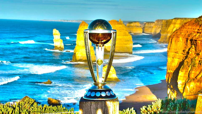 ICC World Cup 2015 Трофей DreamLove Backgrounds, трофей от Световната купа по крикет HD тапет