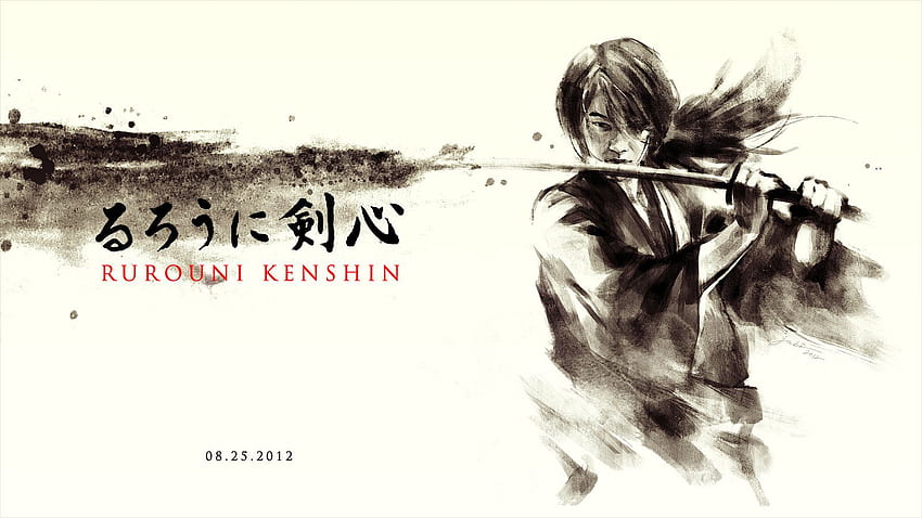 Himura Kenshin, rurouni kenshin movie panosundaki Pin HD duvar kağıdı