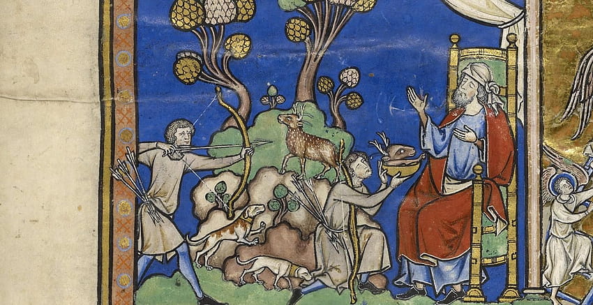 Средновековен ръкопис, средновековно изкуство HD тапет