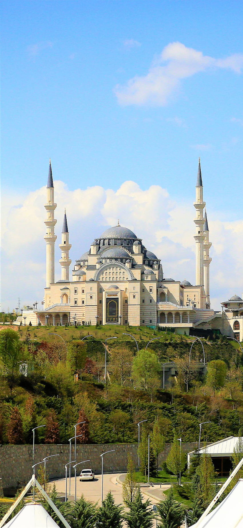Turcja Camii Islamska w 2020 roku, islamska architektura meczetu iPhone Tapeta na telefon HD