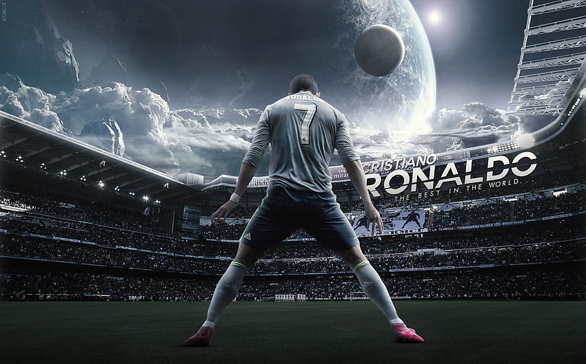 Ronaldo Galaxy on Dog HD wallpaper