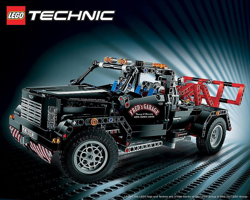 LEGO Technic, tow truck HD wallpaper