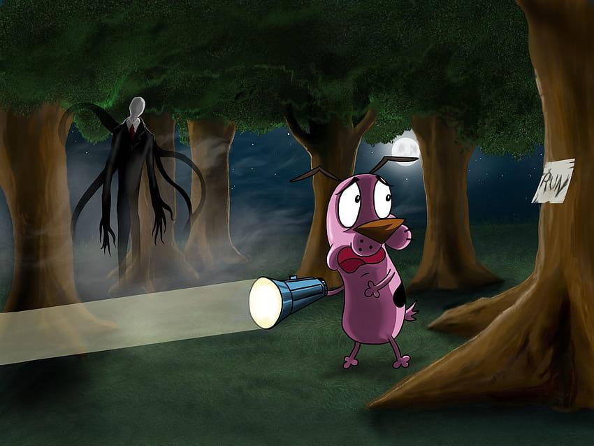 courage the cowardly dog iphone wallpaper