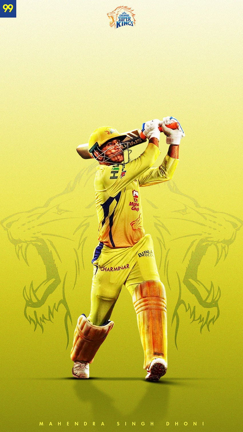 MS Dhoni, csk nd android HD 전화 배경 화면