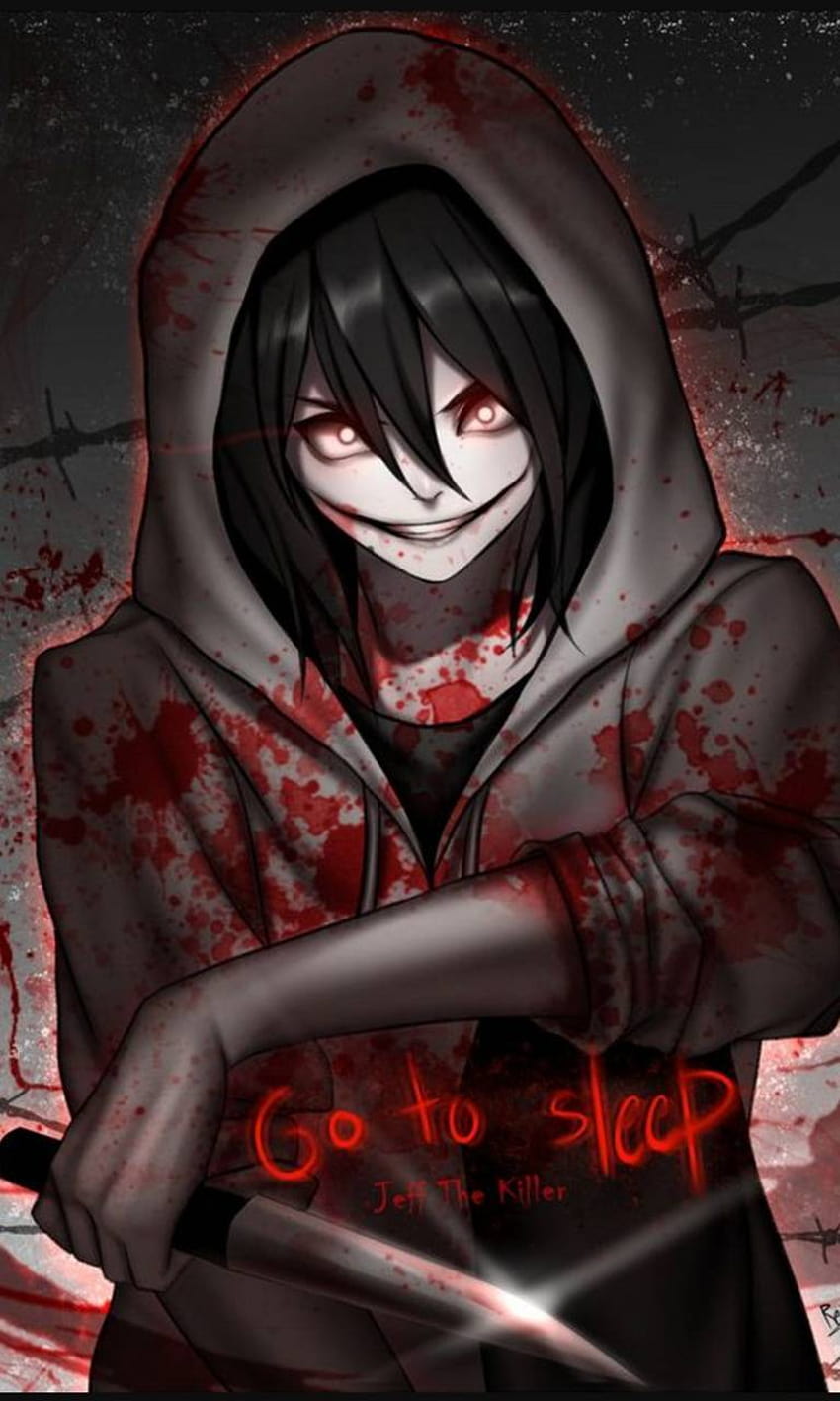 Jeff der Mörder-Anime HD-Handy-Hintergrundbild