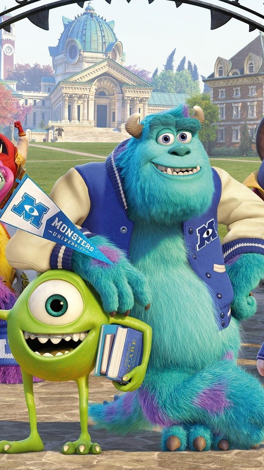 Backgrounds monsters university HD phone wallpaper