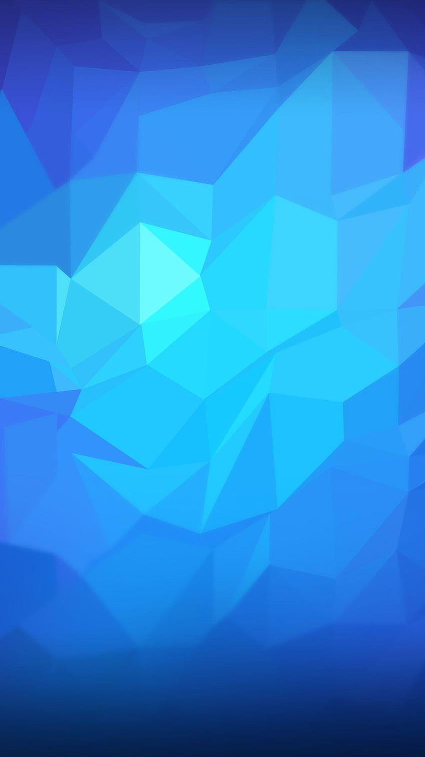 青い Android の抽象的な完全な スマートフォン、 HD電話の壁紙