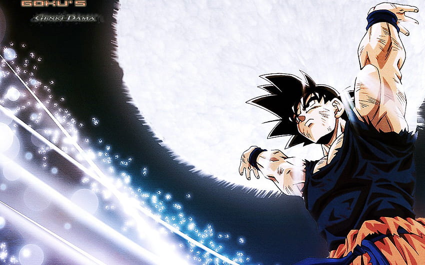 son, Goku, Goku, Anime, Dragon, Ball, Z, Dragon, Ball / and Mobile Backgrounds, genki dama HD wallpaper