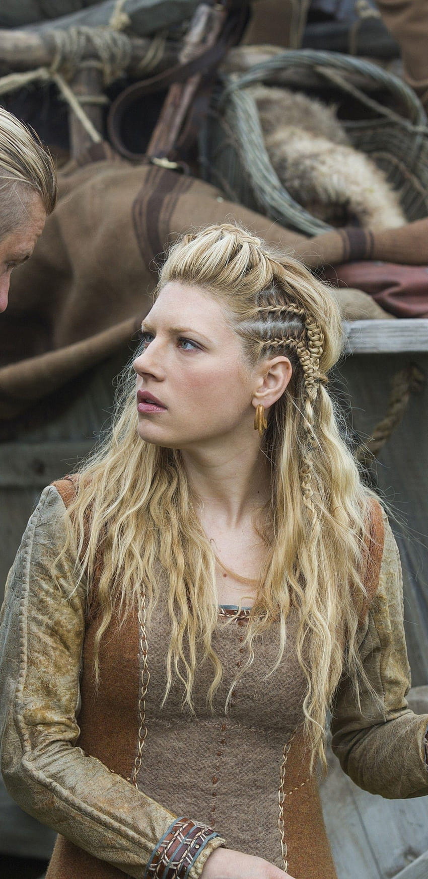 Bjorn Lothbrok Katheryn Winnick Lagertha 4K 5K HD Vikings Wallpapers, HD  Wallpapers