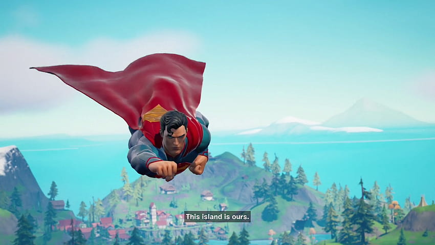 Superman e Rick Sanchez si uniscono alla stagione 7 di Fortnite, l'invasione della stagione 7 di fortnite Sfondo HD