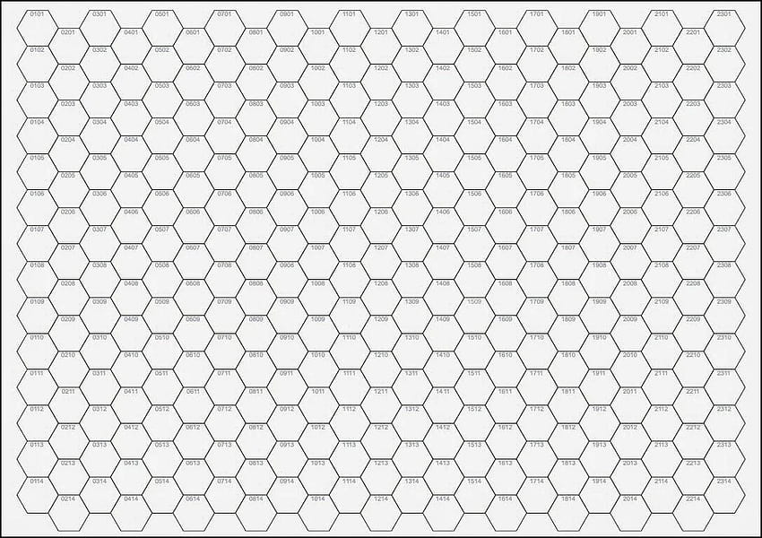 plantilla de mapa hexadecimal, cuadrícula hexadecimal fondo de pantalla