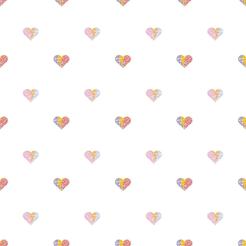 seamless valentine day pattern backgrounds with pastel multicolour glitter heart stamp 2048352 Vector Art at Vecteezy HD phone wallpaper