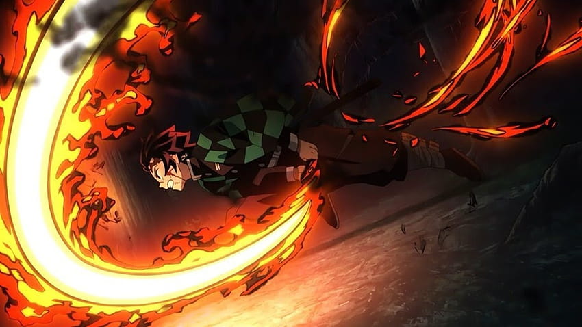 Qual é o melhor estilo de respiração em Demon Slayer: Kimetsu no Yaiba?, respiração solar tanjiro papel de parede HD