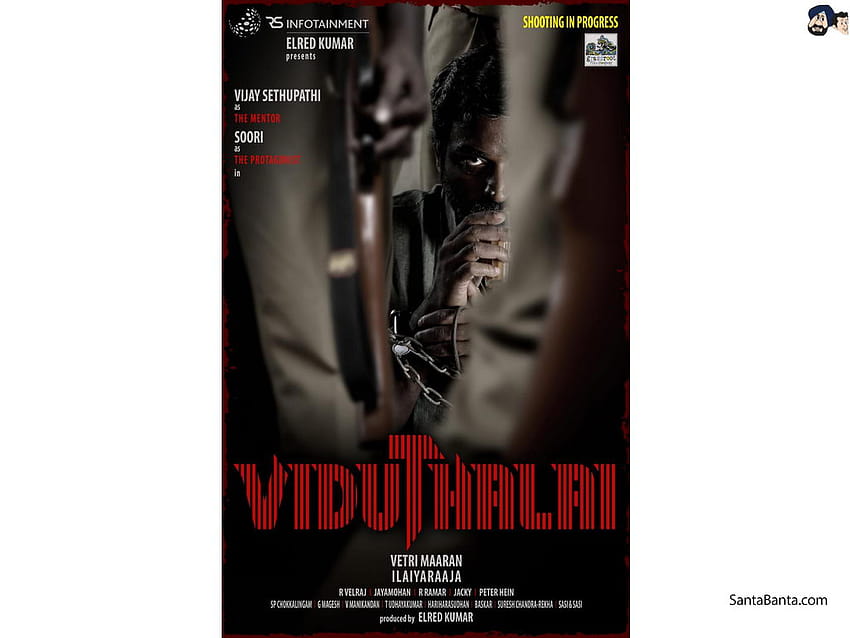 Affiche du film tamoul de Vetri Maaran, 'Viduthalai' Fond d'écran HD