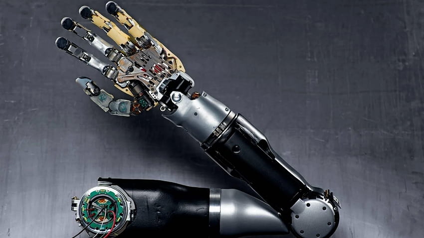 Robot hand technology scheme chip iron, robot arm HD wallpaper