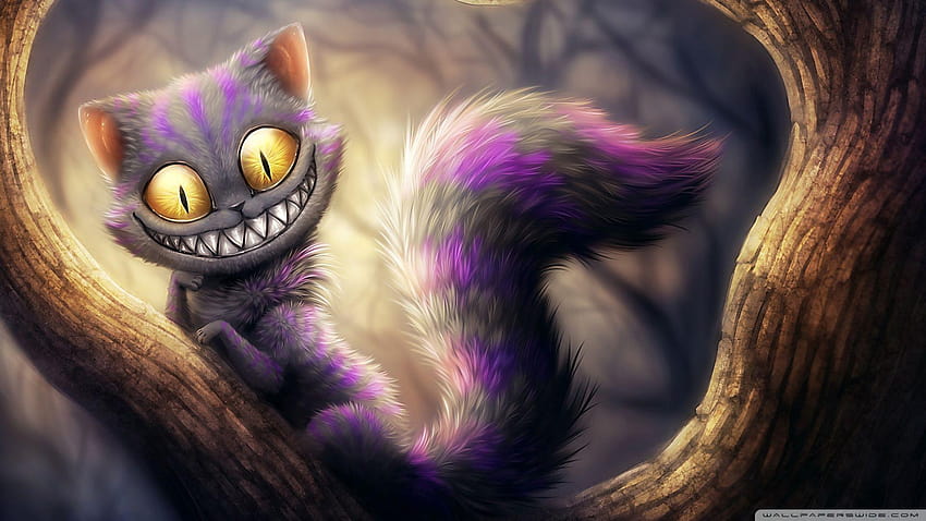 Cheshire Cat, Alice's Adventures in Wonderland ❤ HD wallpaper