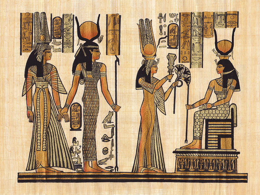แผนภูมิต้นไม้ครอบครัวของคลีโอพัตรา วัฒนธรรมอียิปต์ วอลล์เปเปอร์ HD