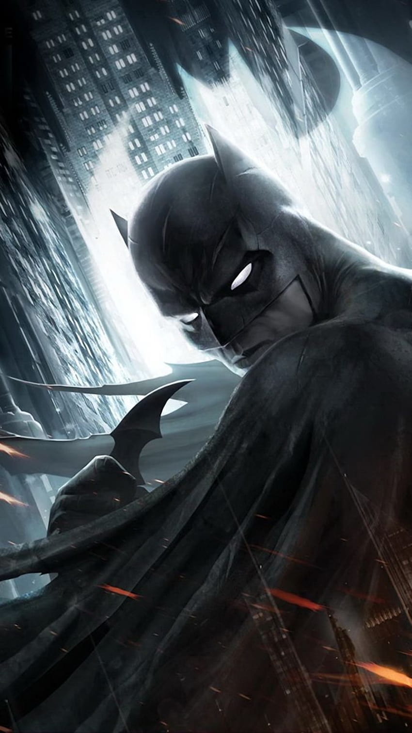 Batman The Dark Knight Returns อัศวินรัตติกาลคืนไอโฟน วอลล์เปเปอร์โทรศัพท์ HD