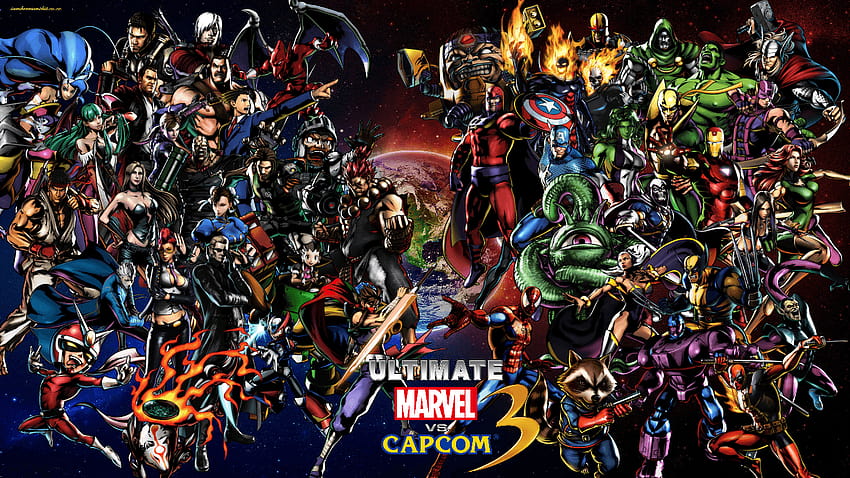 Vollständige Charakteraufstellung von Marvel vs. Capcom Infinite geleakt HD-Hintergrundbild