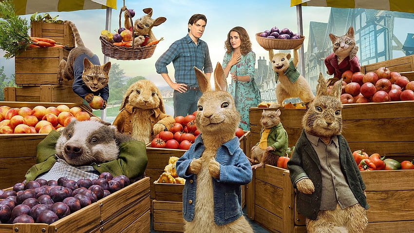 Peter Rabbit 2: The Runaway, Peter Rabbit 2021 filme papel de parede HD
