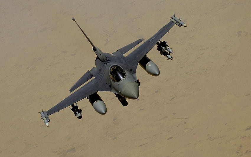 General Dynamics F16 Fighting Falcon Samoloty wojskowe, ogólna dynamika f 16 Fighting Falcon Tapeta HD
