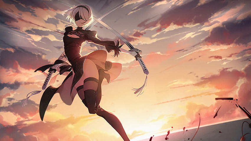 Nier Automata Artwork , Anime, Backgrounds, and 高画質の壁紙