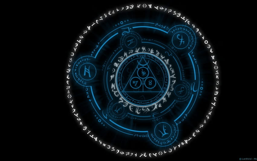 4 Magic Circle HD wallpaper