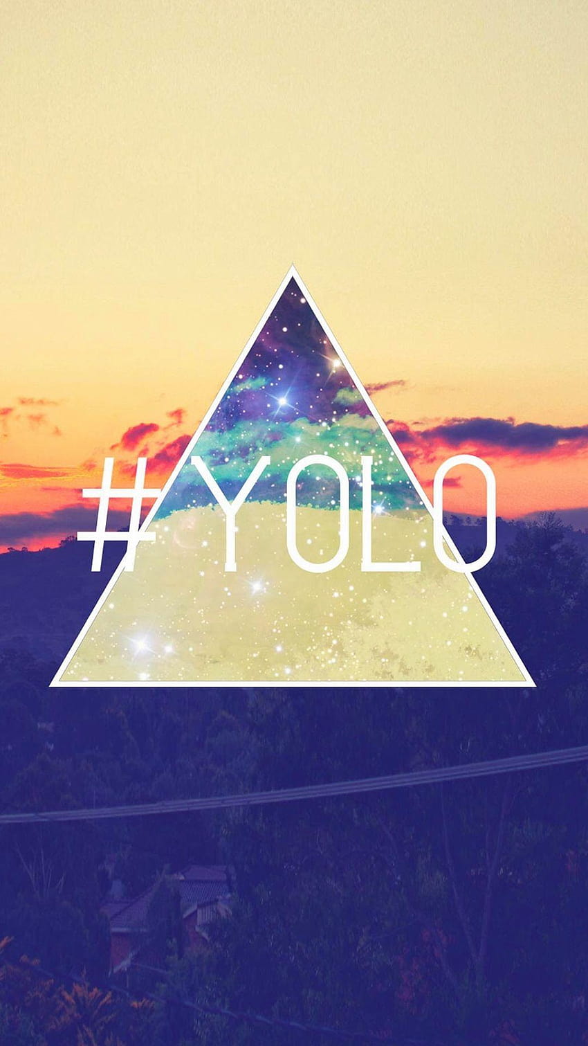 YOLO You Only Live Once Retro iPhone 6, only you HD phone wallpaper