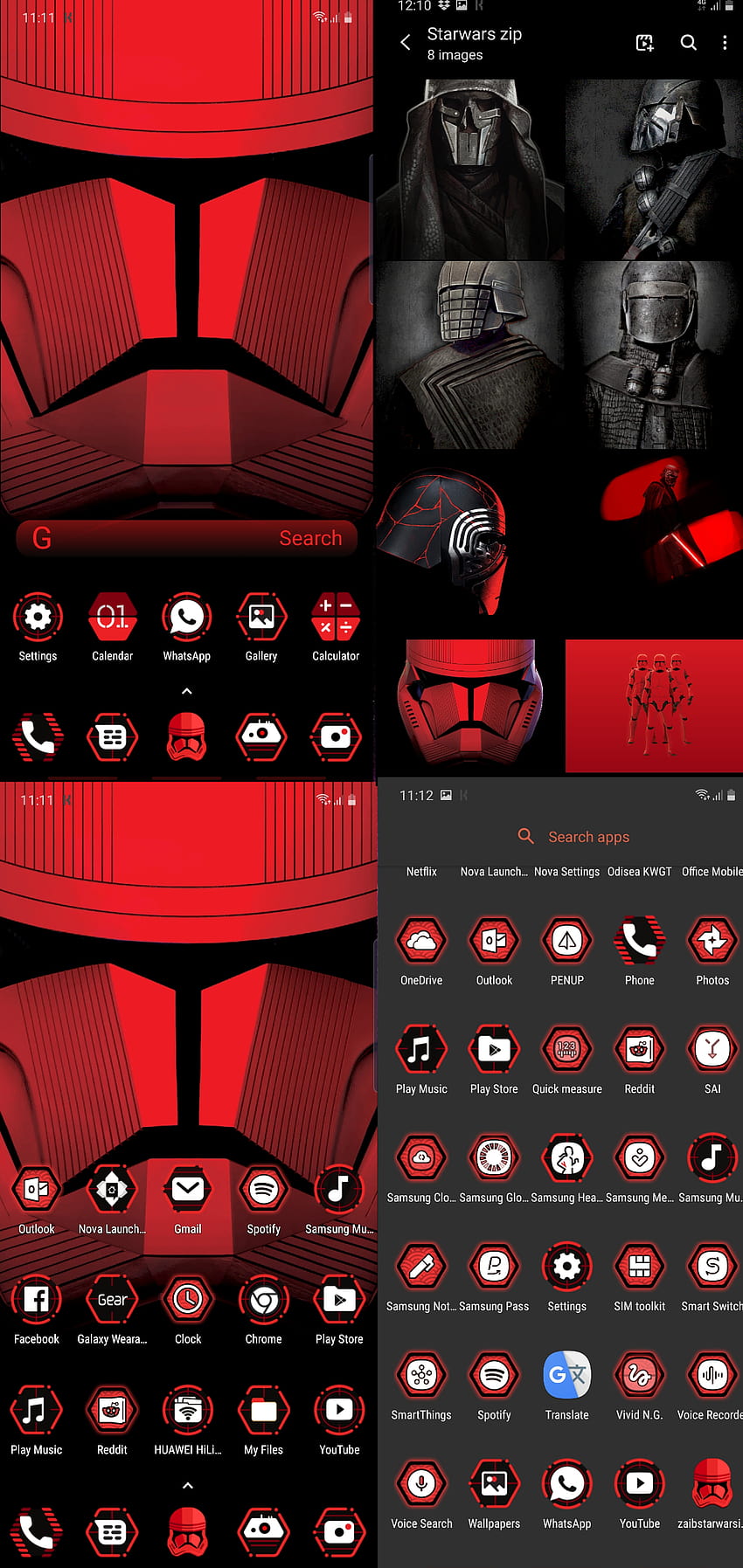 STARWARS EDITION NOTE 10 PLUS theme apk with its original sms and ringtone and link in comments. ♡ENJOY♡ : Note10 HD phone wallpaper