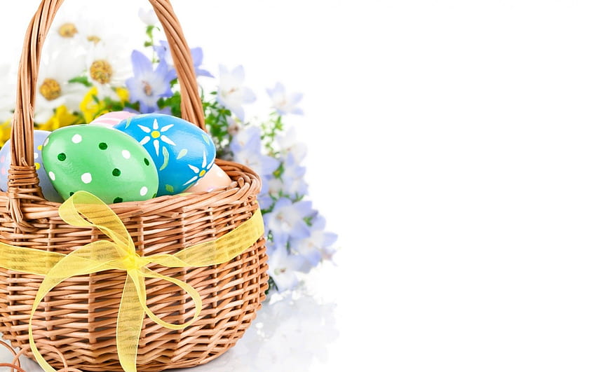 Cute Easter Basket 40393 1920x1200px, cute easter girl HD wallpaper | Pxfuel