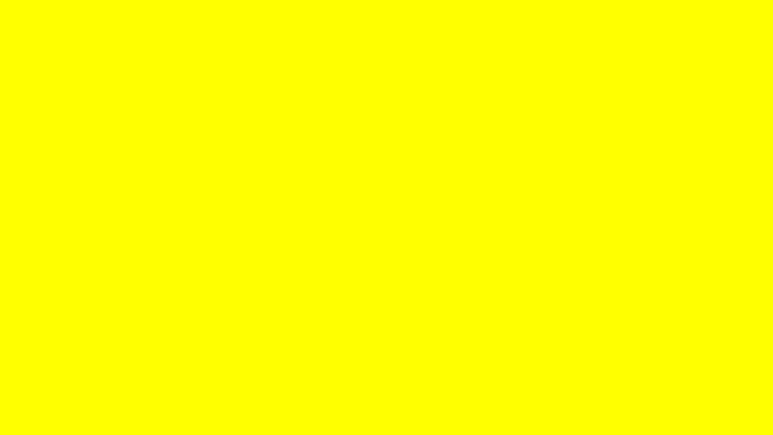 1920x1080 Latar Belakang Warna Solid Kuning, latar belakang kuning Wallpaper HD