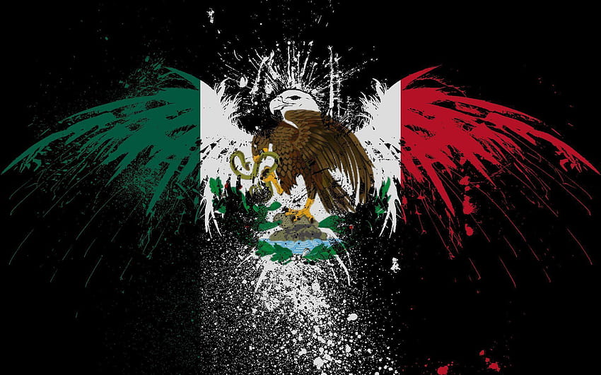 플래그 아트 멕시코, 멕시코 대 미국 국기 HD 월페이퍼