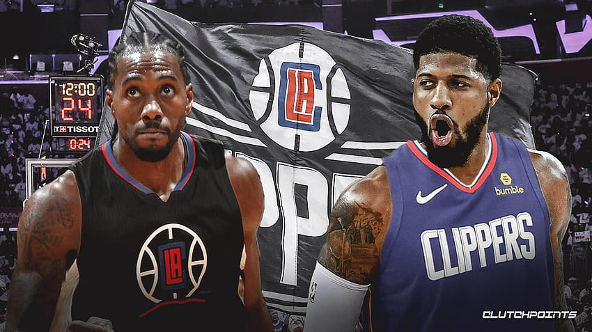 Clippers news: Paul George teases LA fans decked out in gear, nba paul george and kawhi leonard HD wallpaper