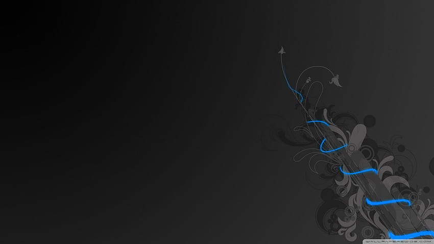 Czarna abstrakcyjna grafika ❤ dla Ultra, acer Tapeta HD