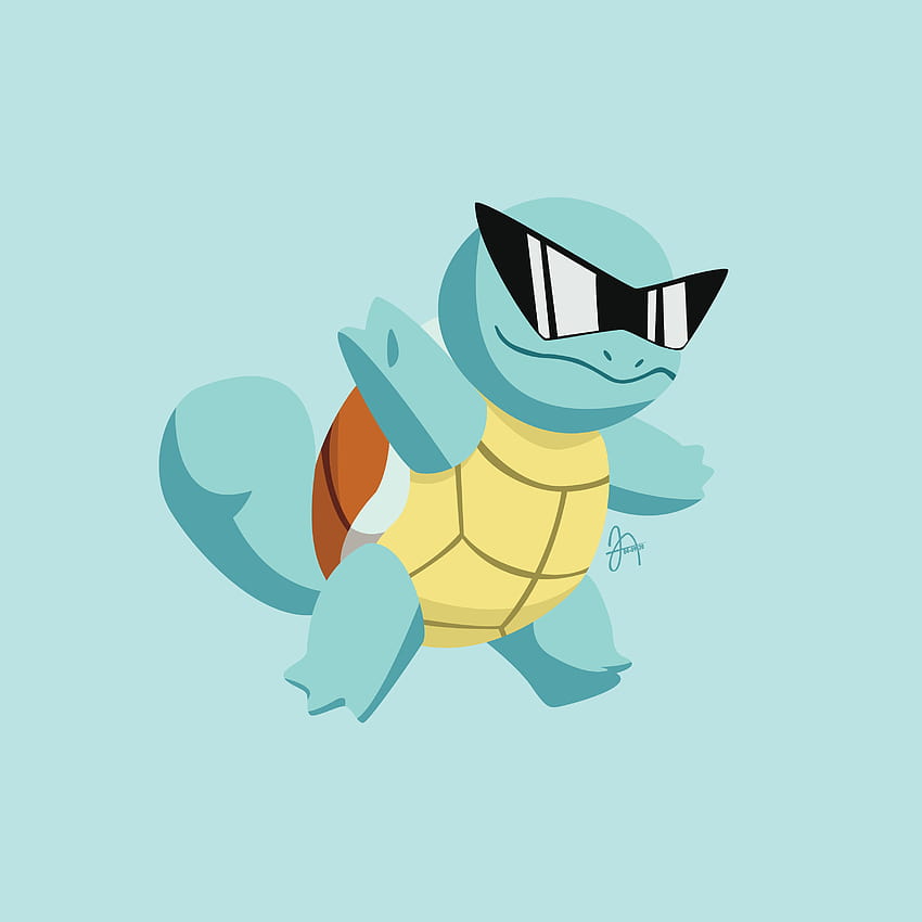 Javector: I will create a vector portrait of you for $10 on fiverr, squirtle squad HD phone wallpaper