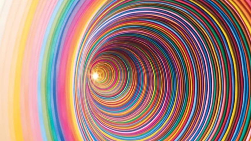 3D Moving Illusion Backgrounds, rainbow stuff HD wallpaper