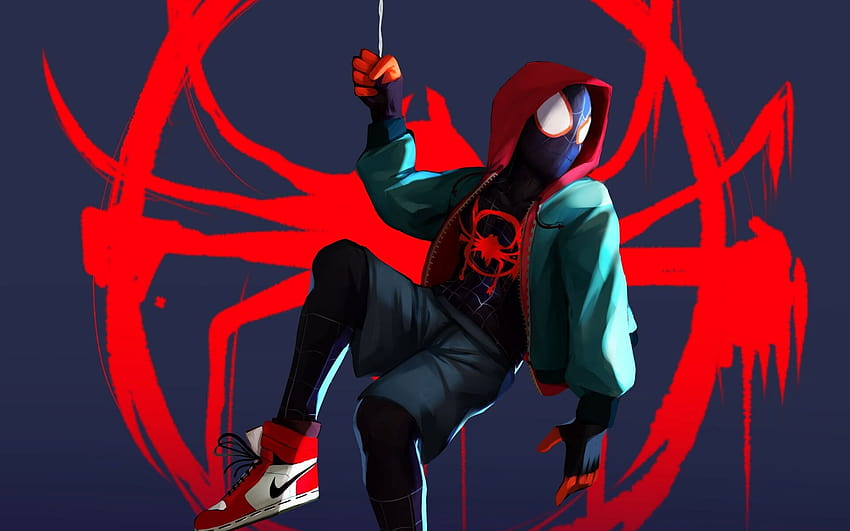 Movie, Spider Man Into The Spider Verse, Marvel • For You, aesthetic spider man HD wallpaper