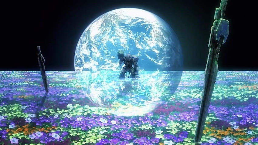 Gundam 00 Vertrau dir HD-Hintergrundbild