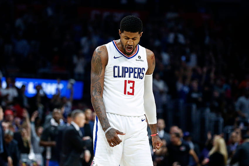 Paul George: Star haunts Thunder with clutch 3 to lead Clippers, paul george clippers HD wallpaper