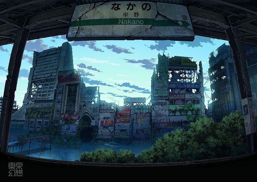 Anime Scenery Hd Wallpaper Pxfuel