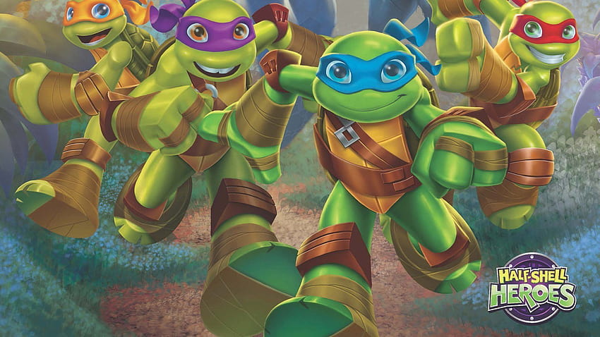 Teenage Mutant Ninja Turtles: Half Shell Heroes Blast to the past, tmnt heroes HD wallpaper