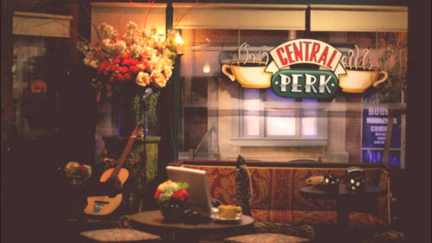 Friends Central Perk คอมพิวเตอร์เพื่อน วอลล์เปเปอร์ HD