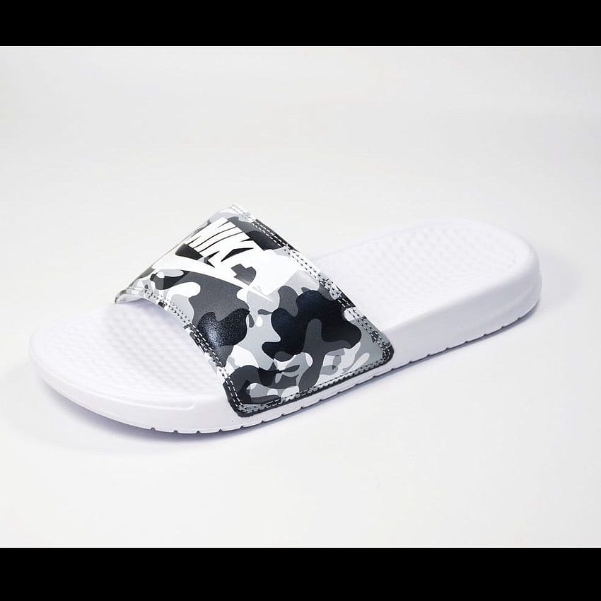 Nike White Grey Camo Slides Shoes 6 in 2021 HD phone wallpaper | Pxfuel